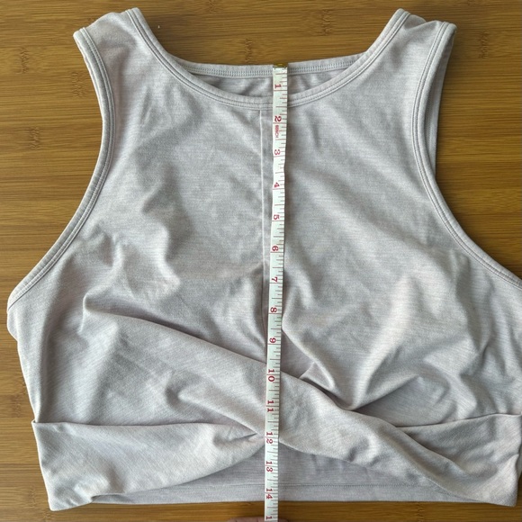 Calvin Klein performance crop top soft pink size L GC - Picture 3 of 5